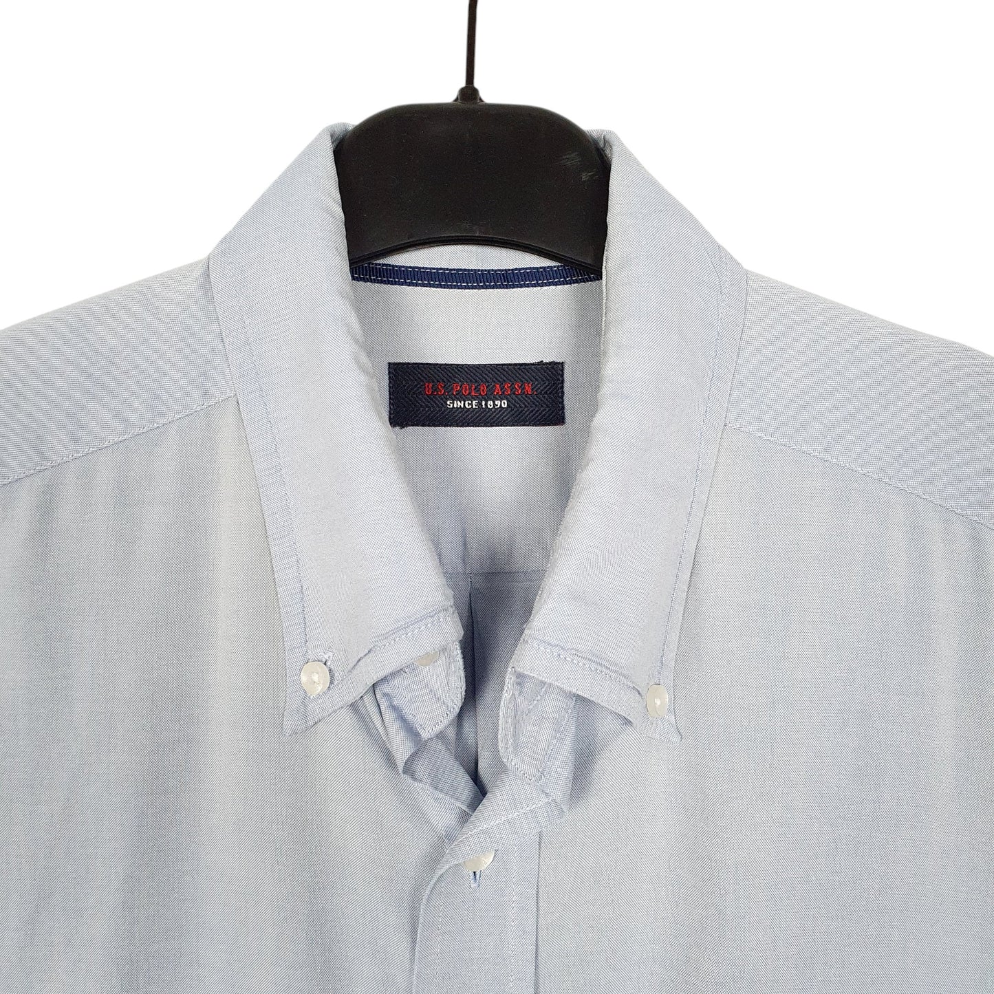 Mens Blue U.S. Polo Assn.  Long Sleeve Shirt