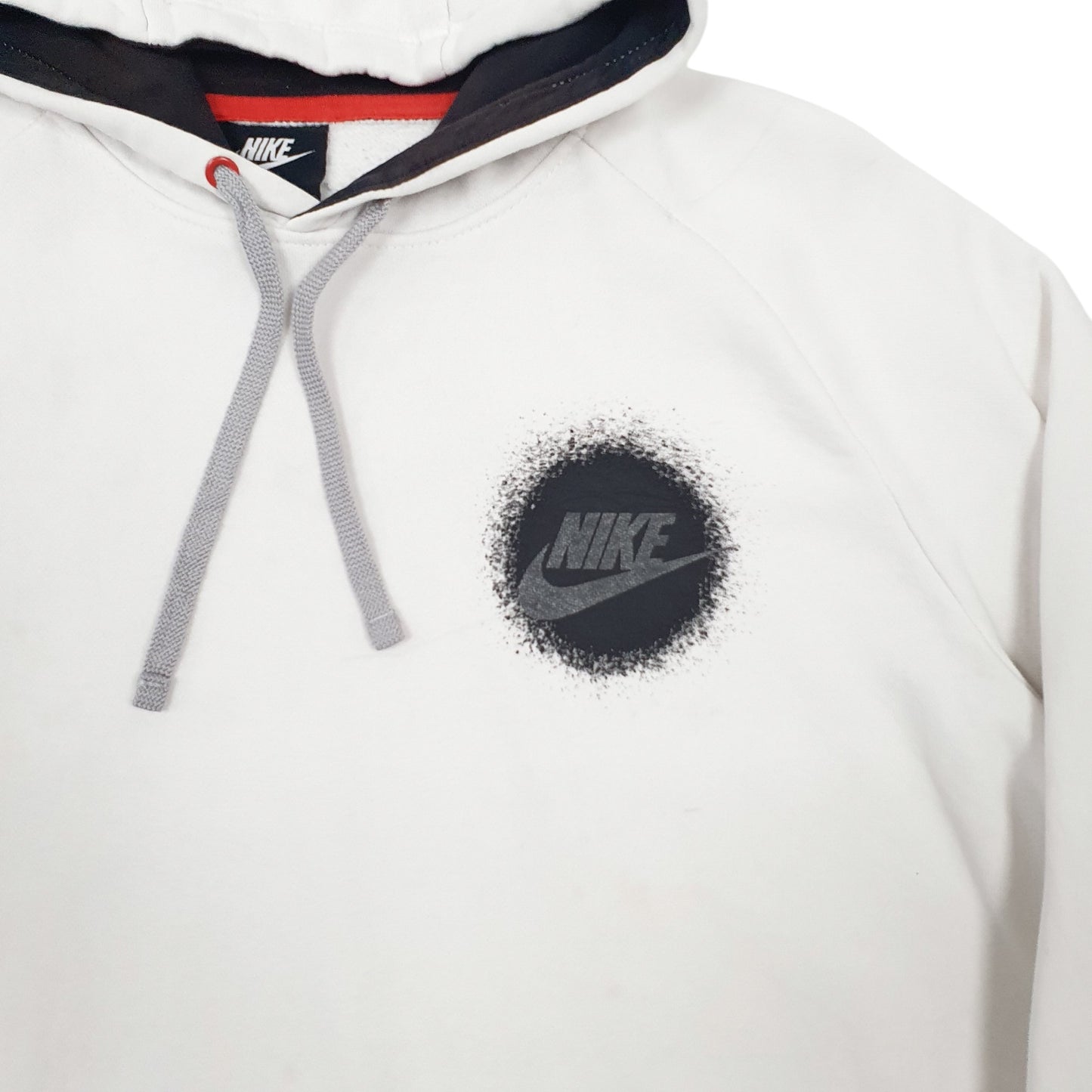 Mens White Nike Air Hoodie Jumper