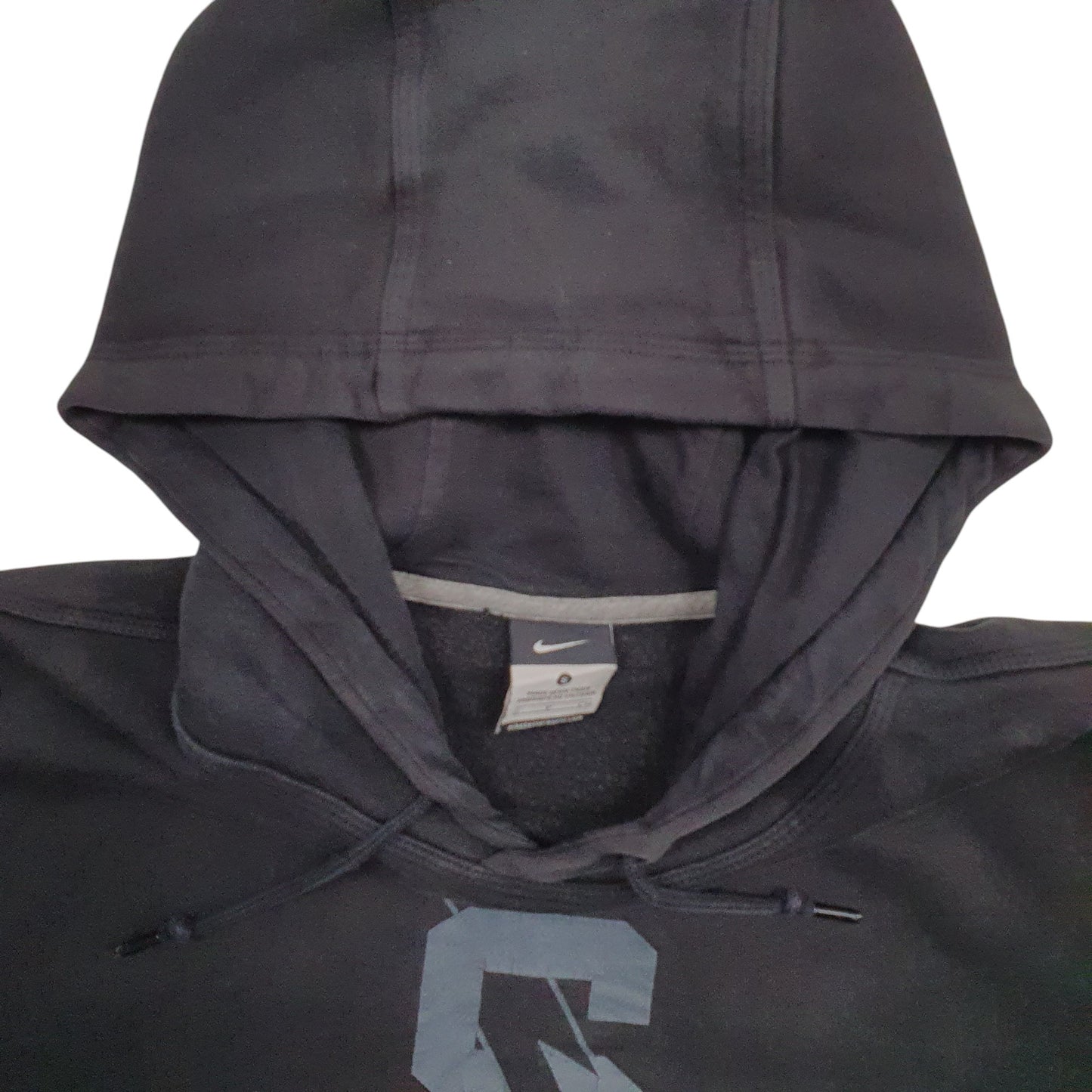 Mens Black Nike Basketball Hoodie Jumper