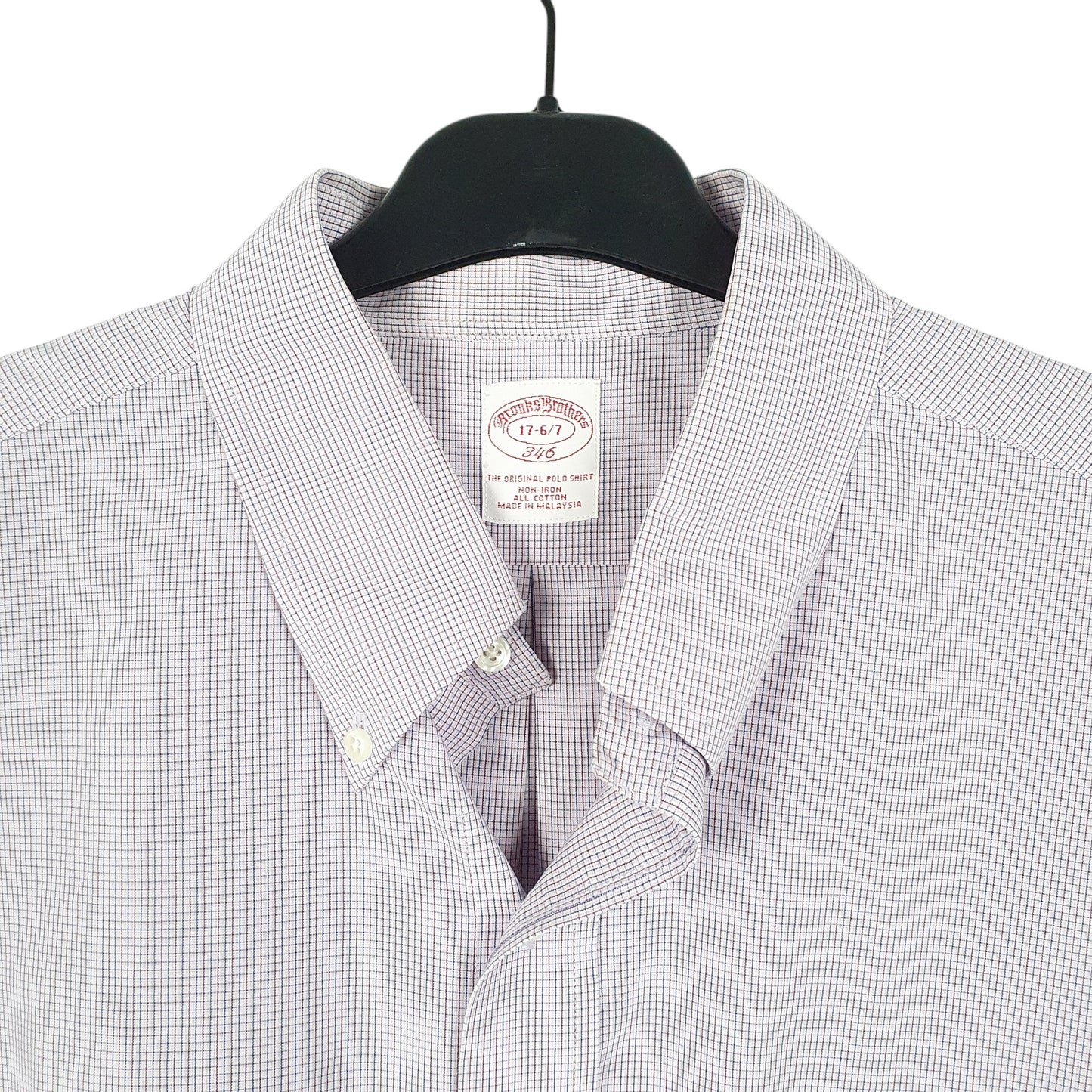 Mens Lilac Brooks Brothers  Long Sleeve Shirt