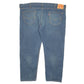 Mens Blue Levis Stretch 502 JeansW50 L29