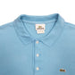 Mens Blue Lacoste  Short Sleeve Polo Shirt