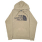 Womens Khaki The North Face Spellout Hoodie Jumper