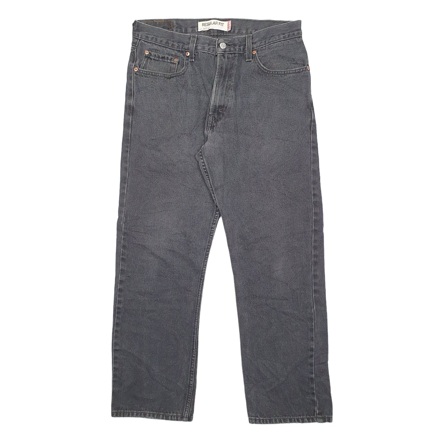 Mens Black Levis  505 JeansW33 L30