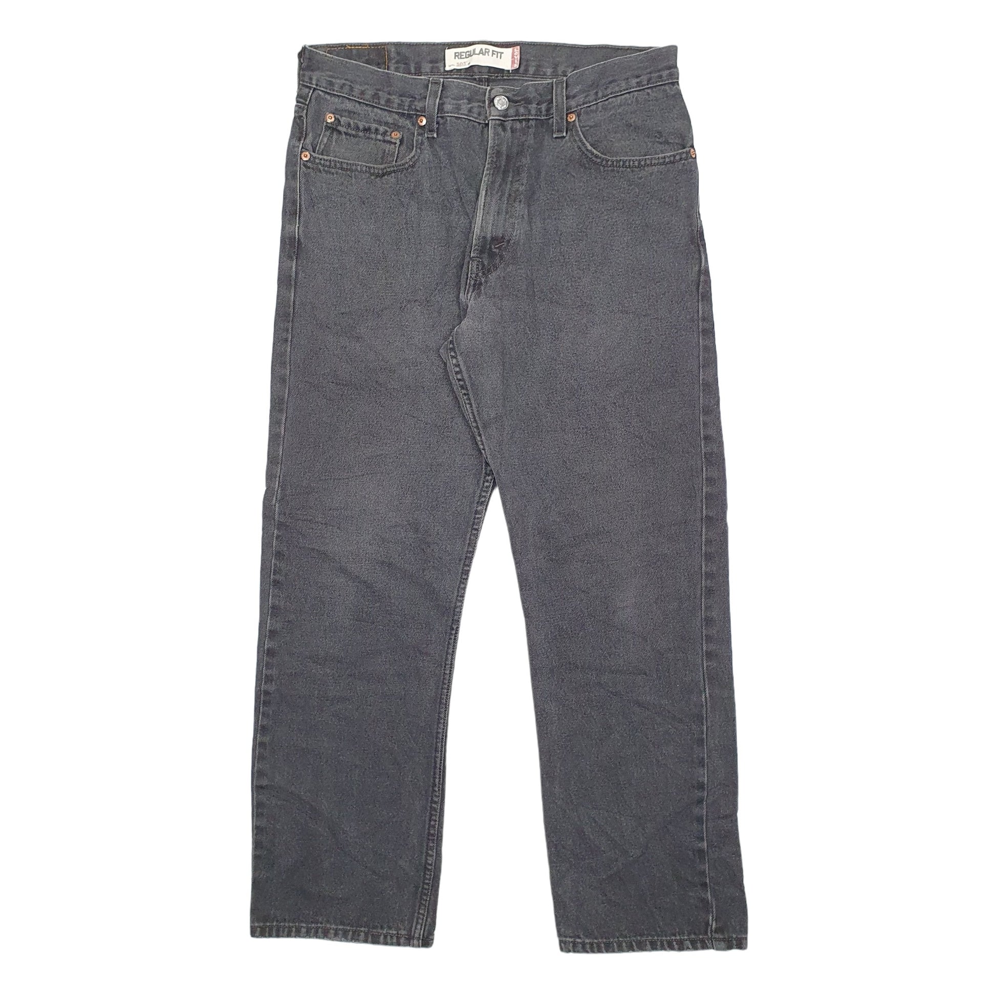 Mens Black Levis  505 JeansW33 L30