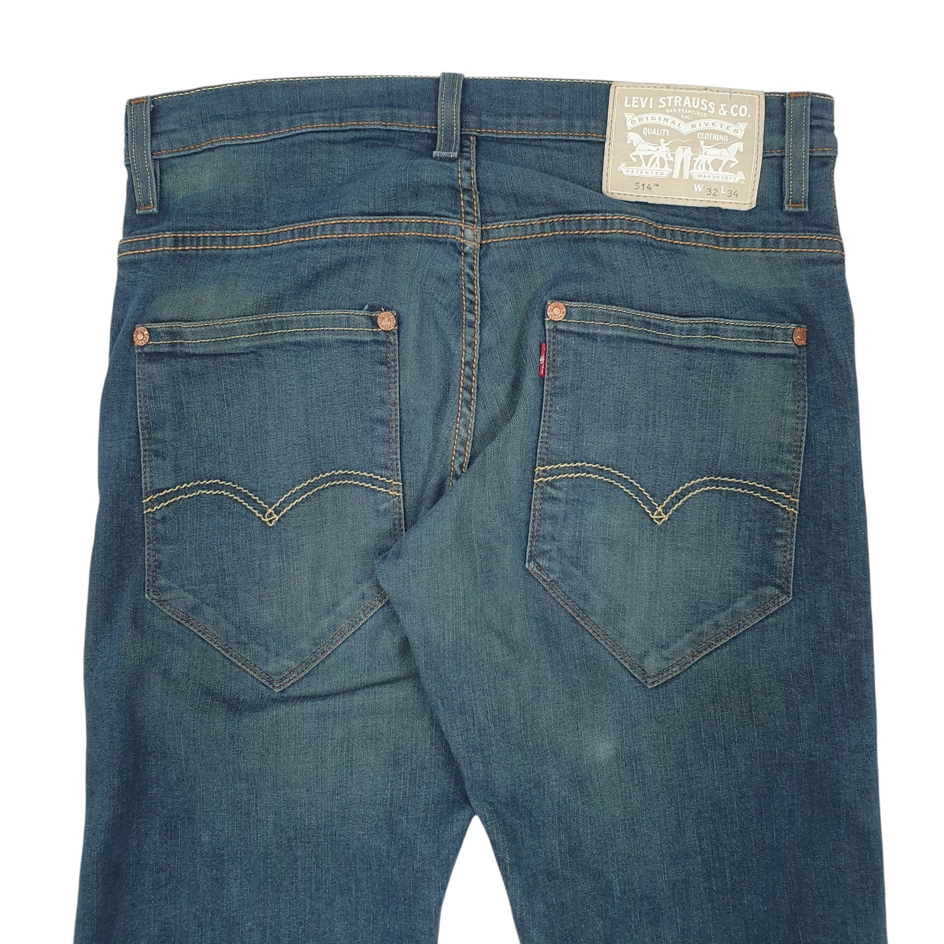 Mens Blue Levis  514 JeansW32 L35