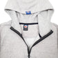 Mens Grey NFL  Quarter Zip Jumper