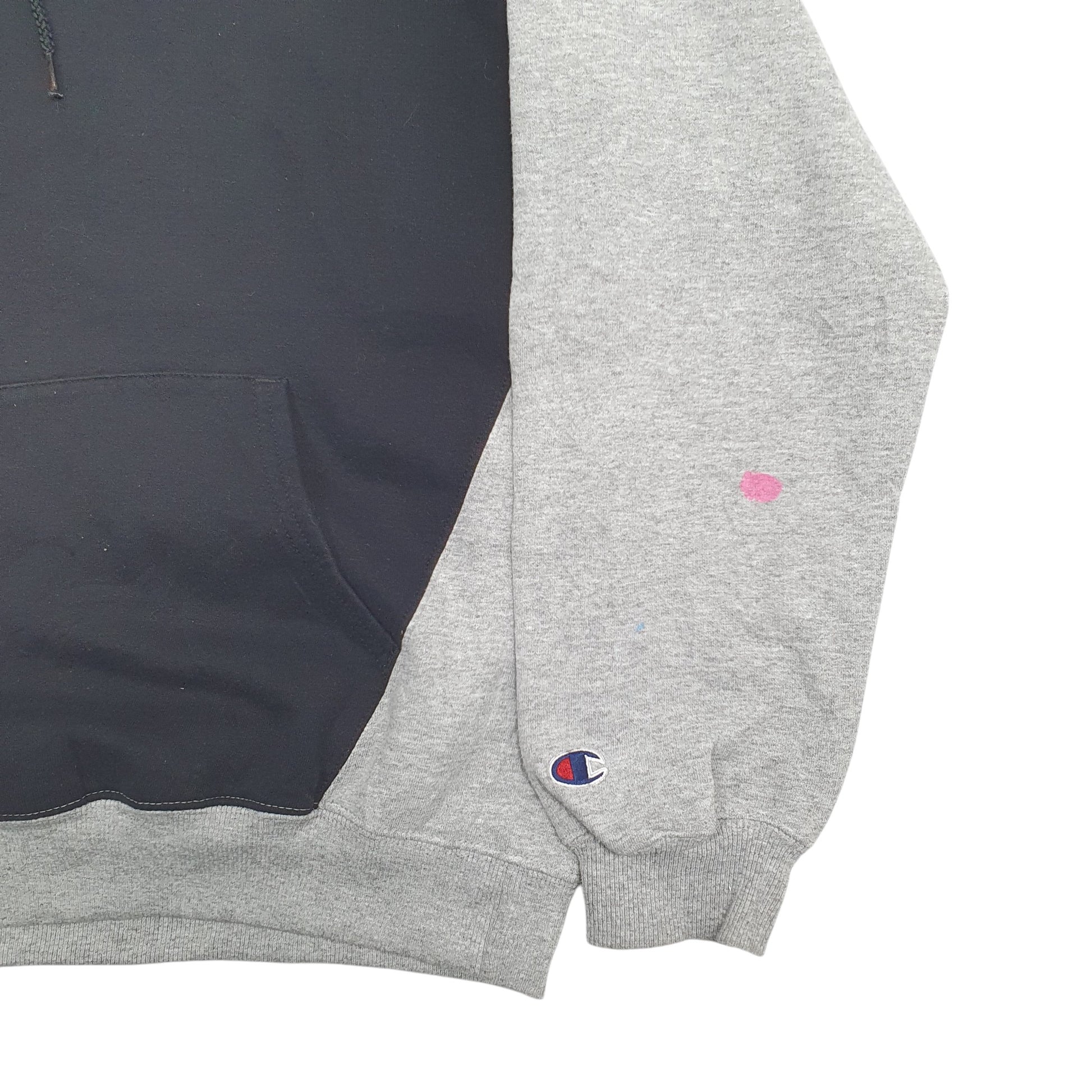 Mens Grey Champion  Hoodie Jumper