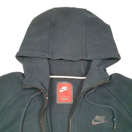 Mens Black Nike Hoodie Full Zip Jumper