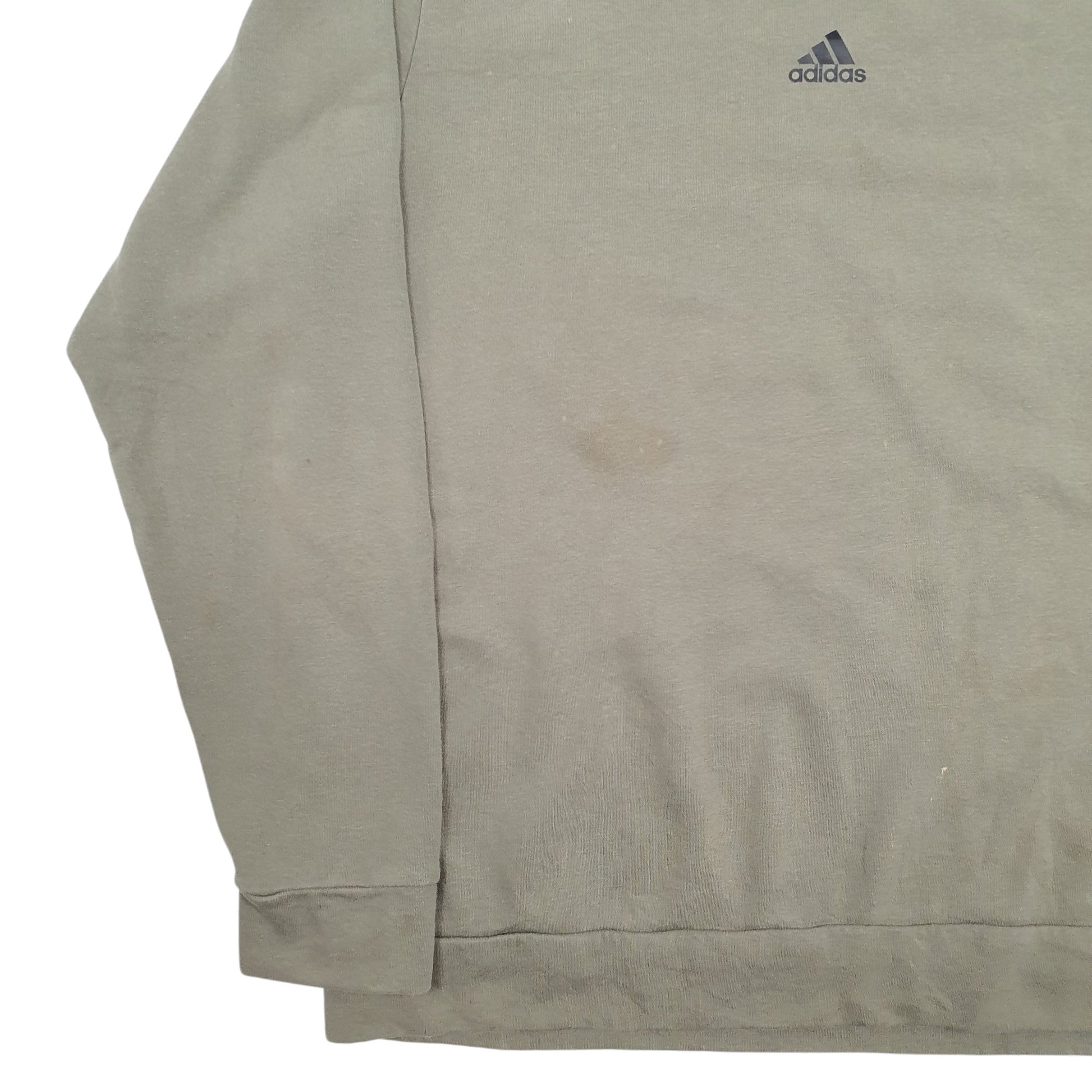Mens Green Adidas  Crewneck Jumper