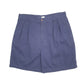 Mens Navy Ralph Lauren Chaps Vintage 1980s 90s Double Pleated Chino Shorts