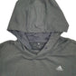 Mens Grey Adidas Climawarm Hoodie Jumper