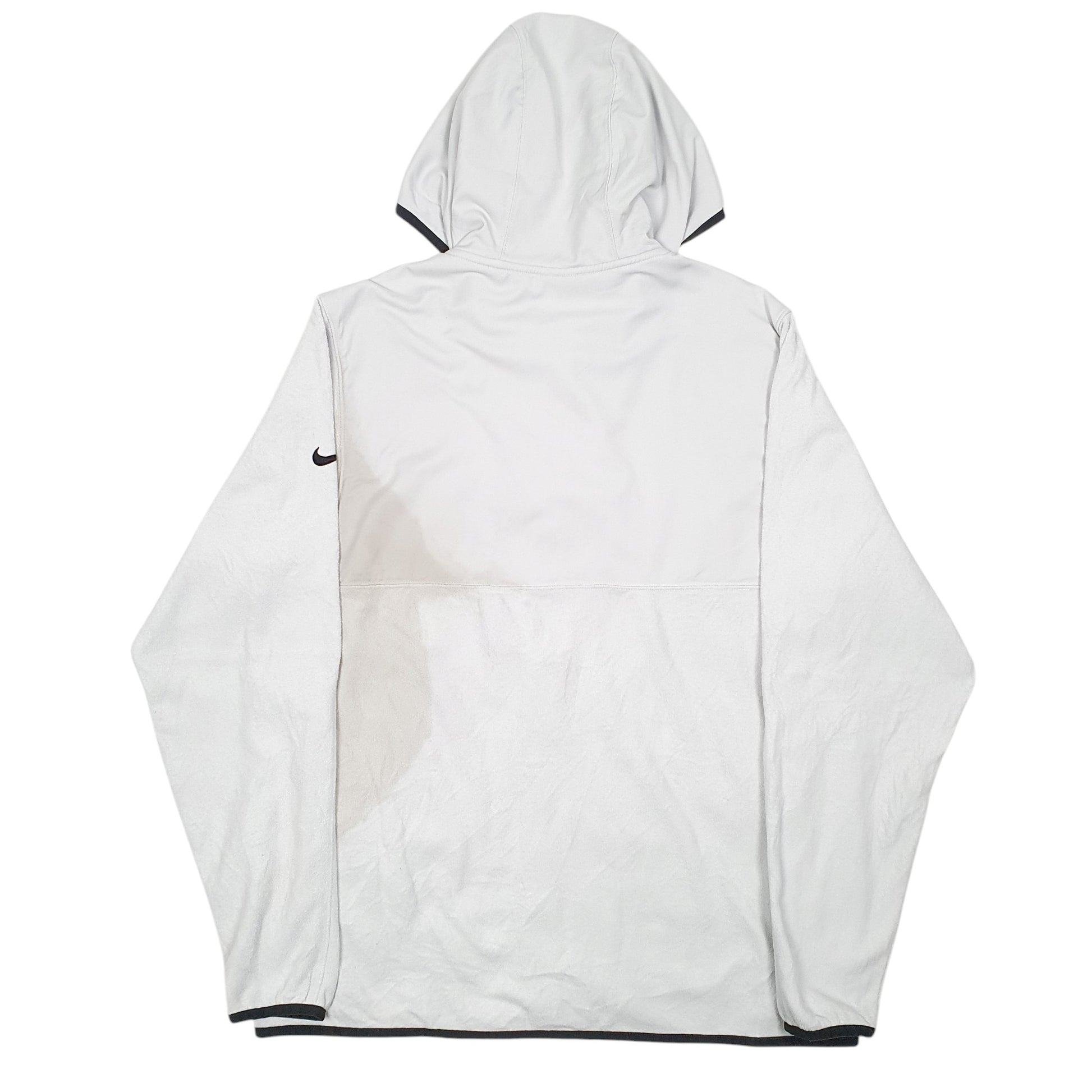 Mens Grey Nike Hoodie Therma Fit Active Full Zip Jumper