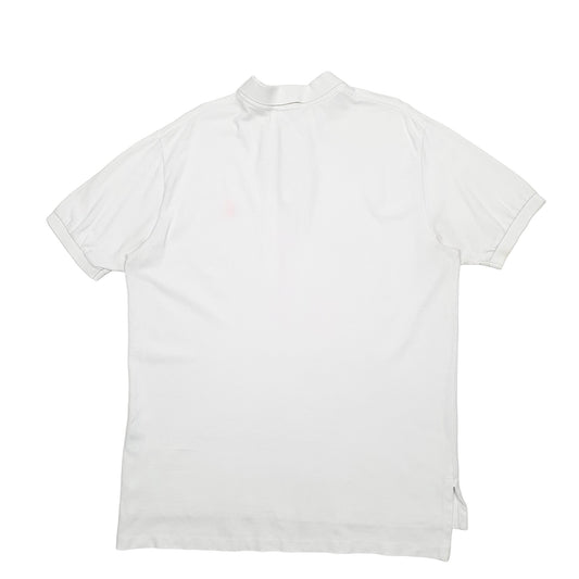 Mens White Polo Ralph Lauren  Short Sleeve Polo Shirt