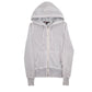 Womens Grey The Same Guy Hoodie Full Zip Jumper