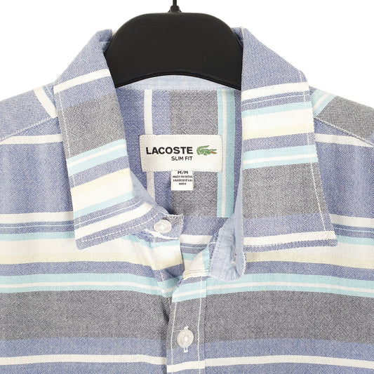 Mens Blue Lacoste  Long Sleeve Shirt