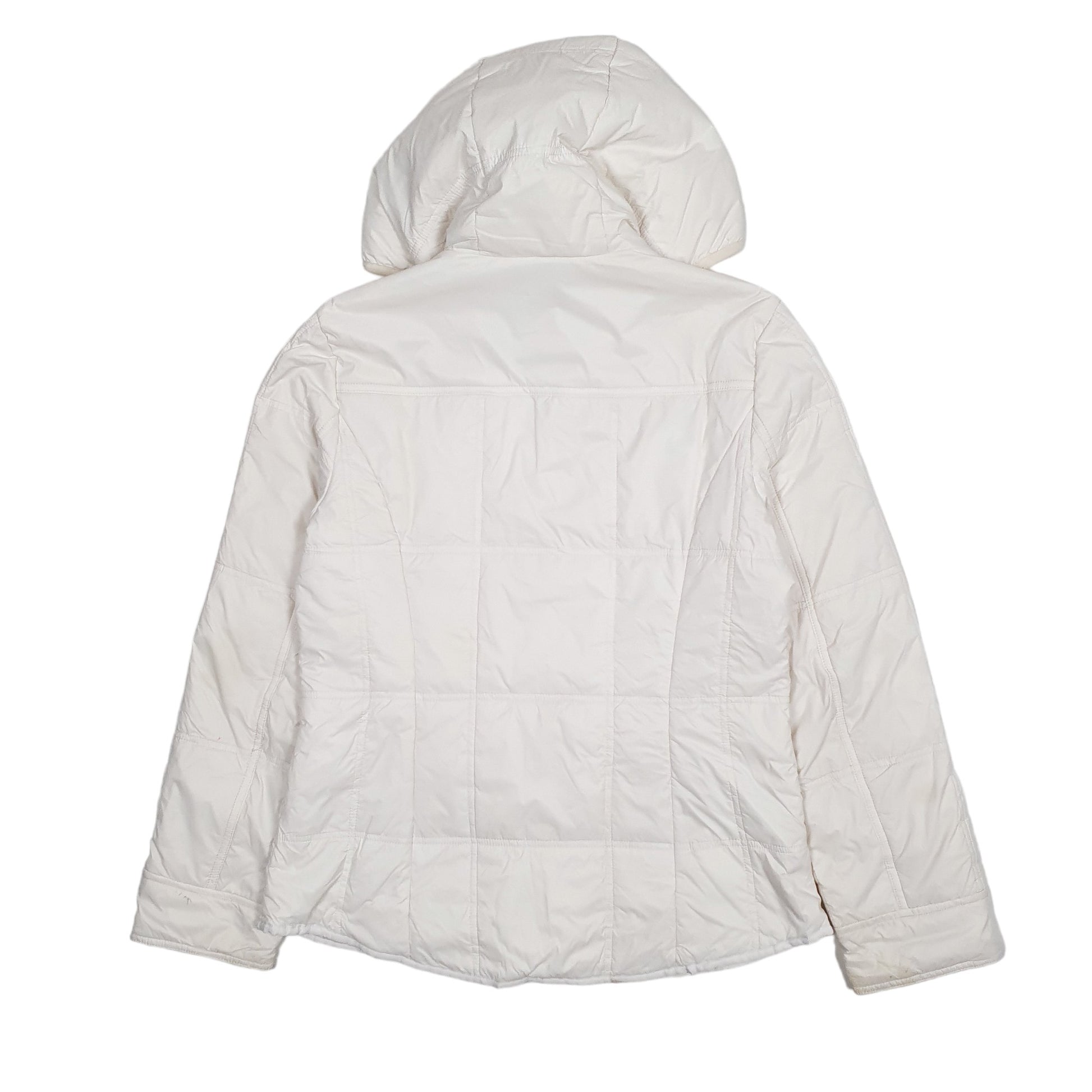 Womens White Tommy Hilfiger Puffer  Coat