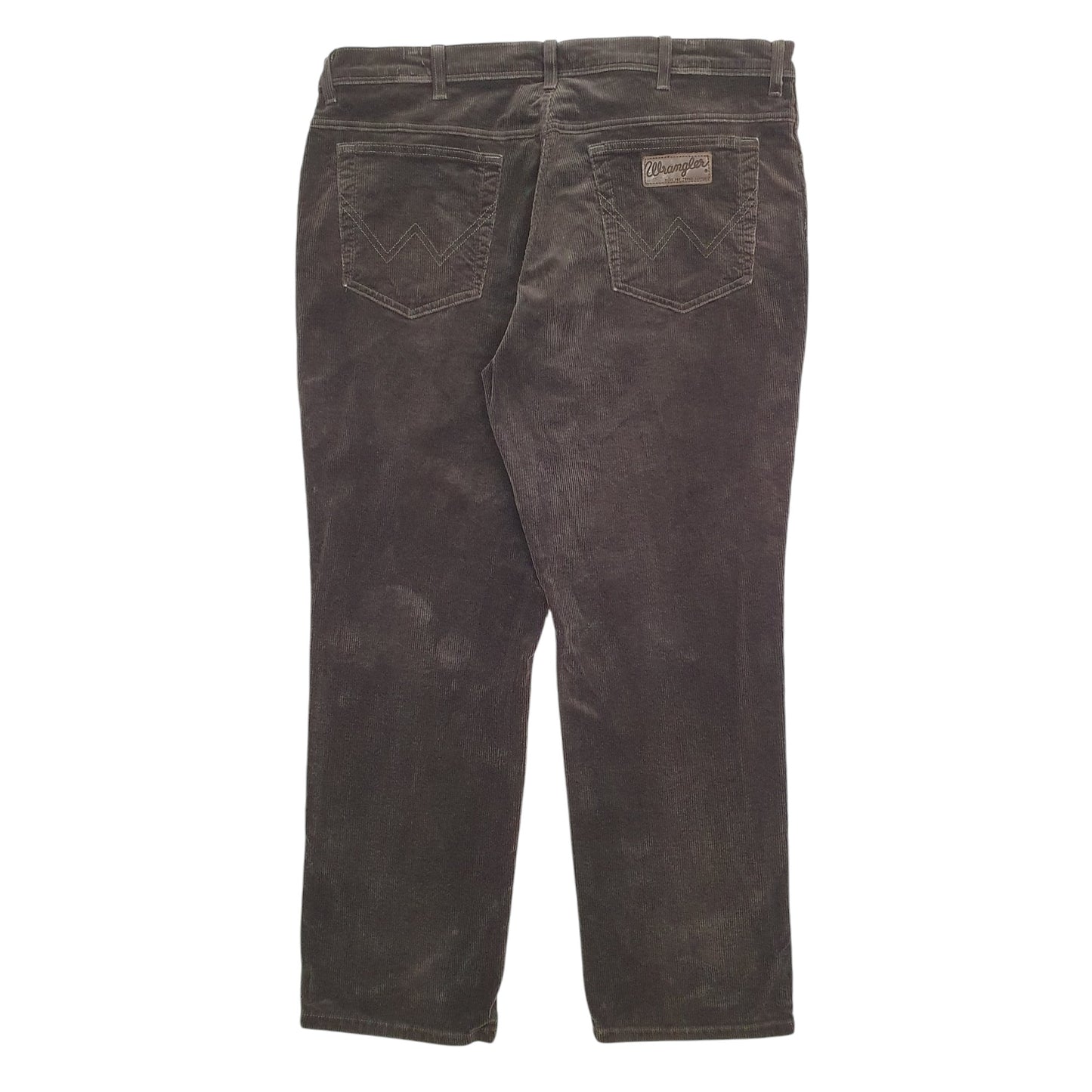 Mens Brown Wrangler  Corduroy Trousers