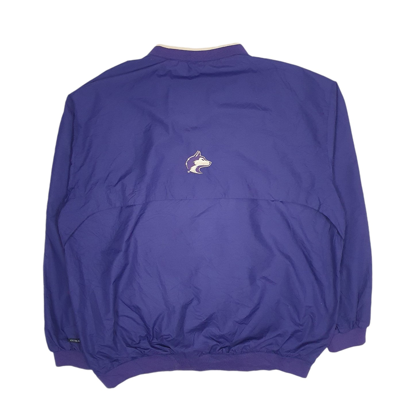 Mens Purple Nike Washington Huskies Vintage 00s Crewneck Coat