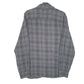 Mens Grey Converse One Star Flannel Long Sleeve Shirt