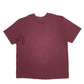 Mens Burgundy Carhartt  Short Sleeve T Shirt