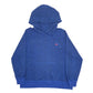 Womens Blue Levis Leopard print Hoodie Jumper