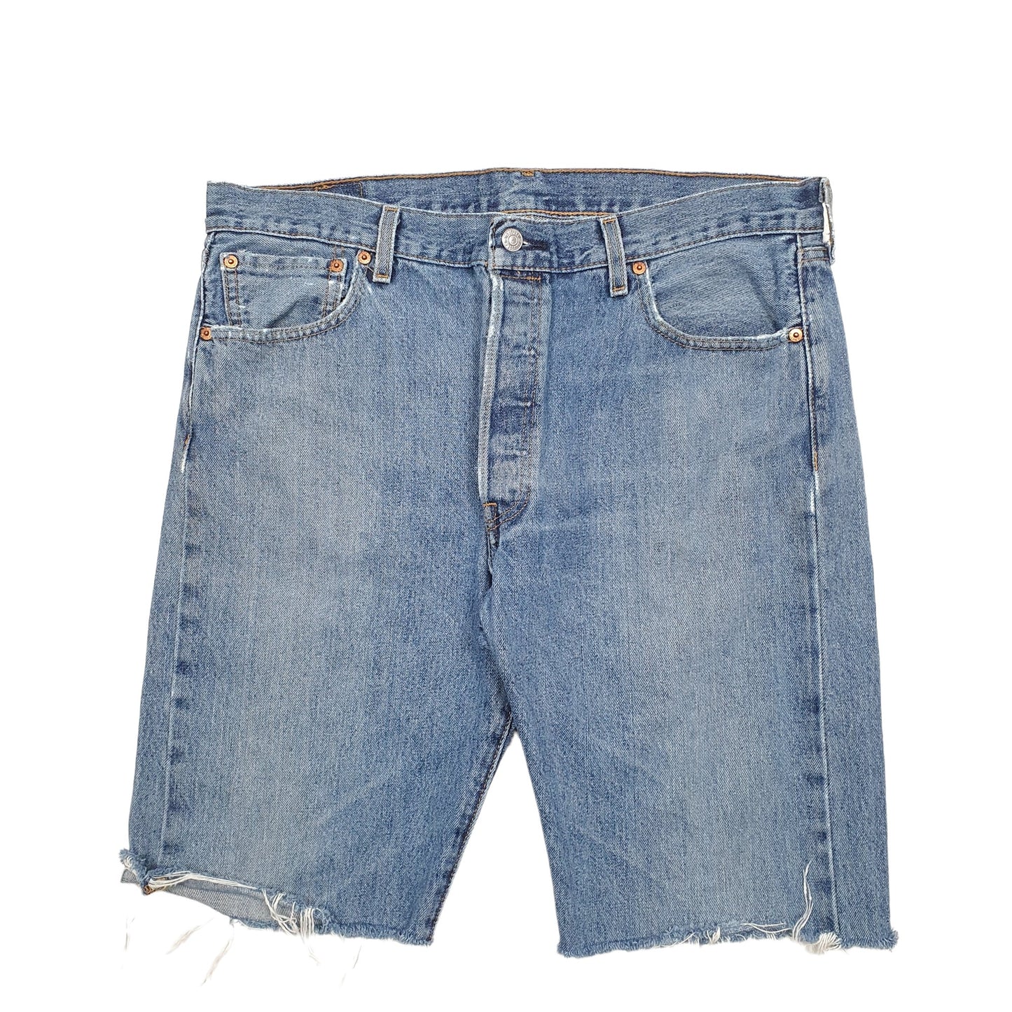 Mens Blue Levis 501 Denim Jorts Denim Shorts