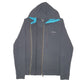 Womens Black Champion Hoodie Full Zip Jumper