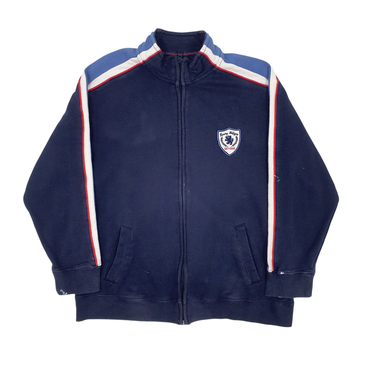 Womens Navy Tommy Hilfiger  Full Zip Jumper