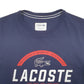 Mens Navy Lacoste  Short Sleeve T Shirt