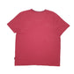 Mens Red Quba & Co  Short Sleeve T Shirt