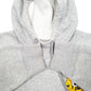 Mens Grey Adidas Calvert Soccer Association Hoodie Jumper