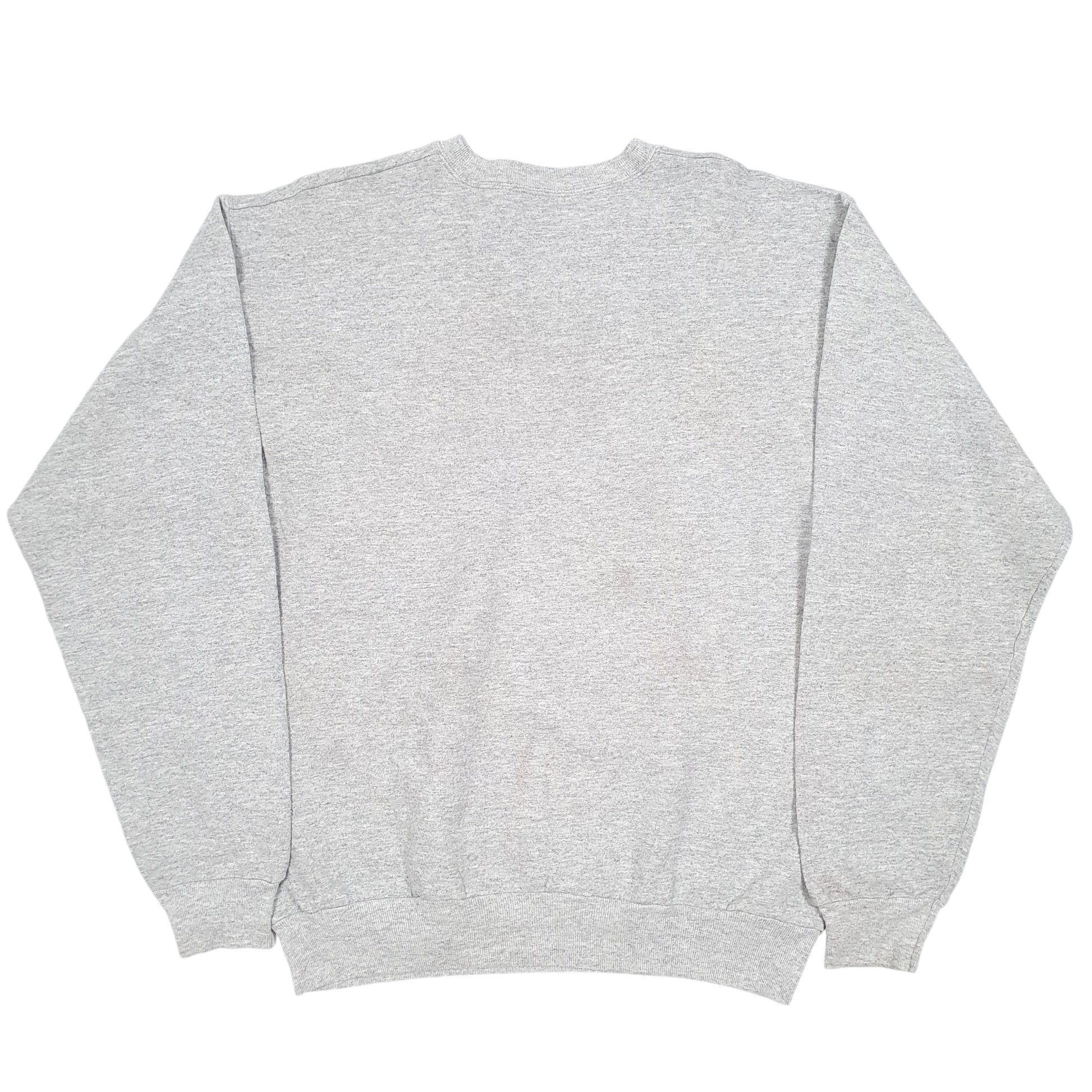 Mens Grey Hanes Disneyland Resort Mickey Mouse Crewneck Jumper