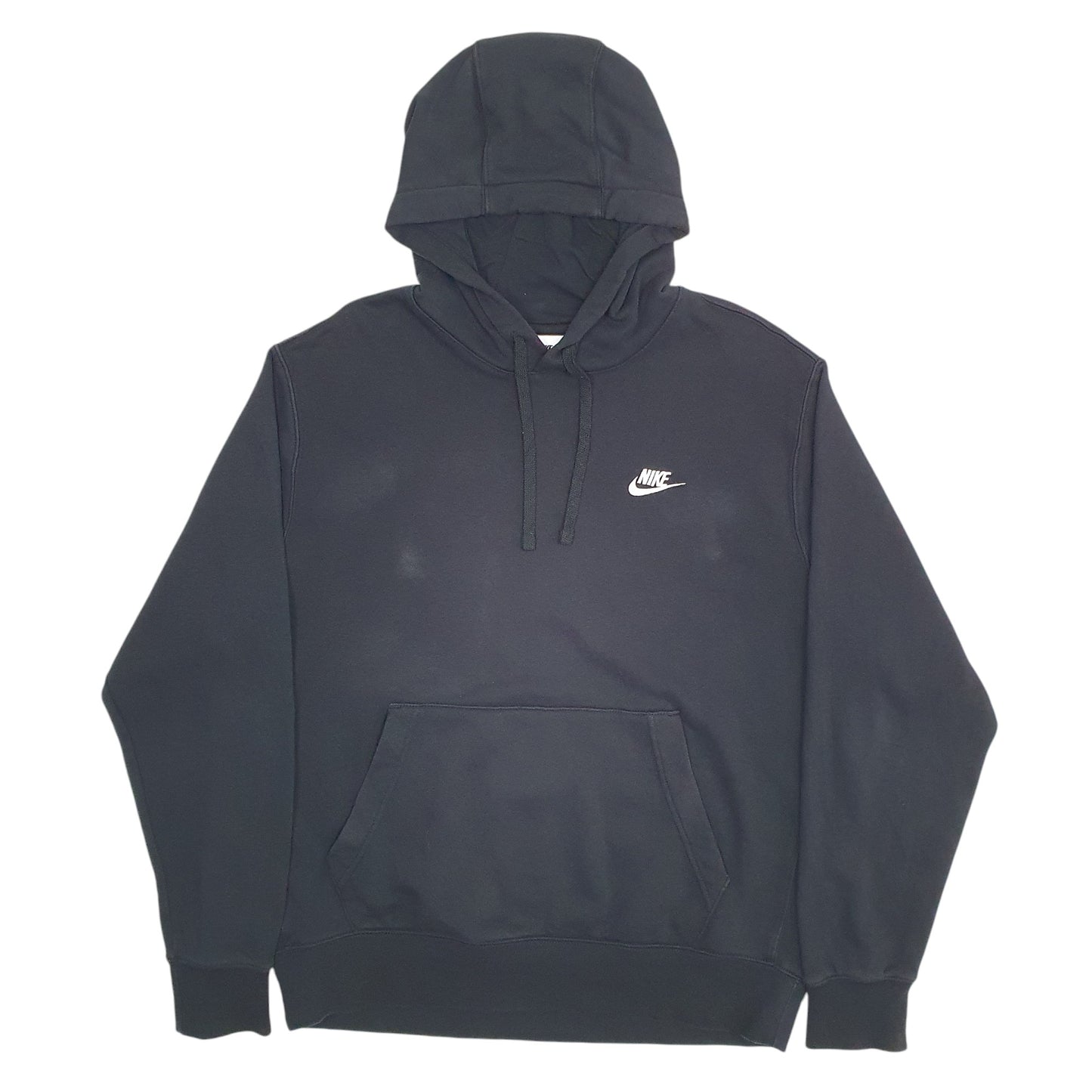 Mens Black Nike Swoosh Hoodie Jumper