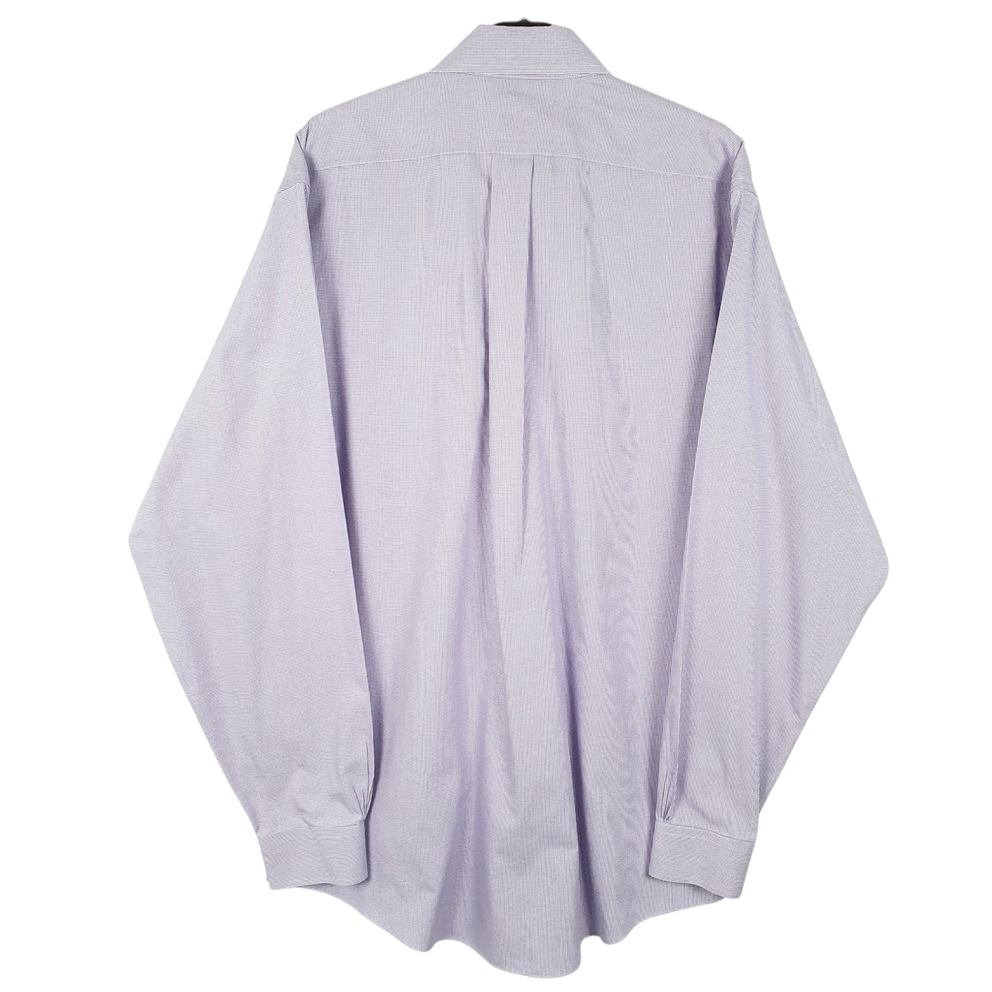 Mens Lilac Brooks Brothers Houndstooth Long Sleeve Shirt