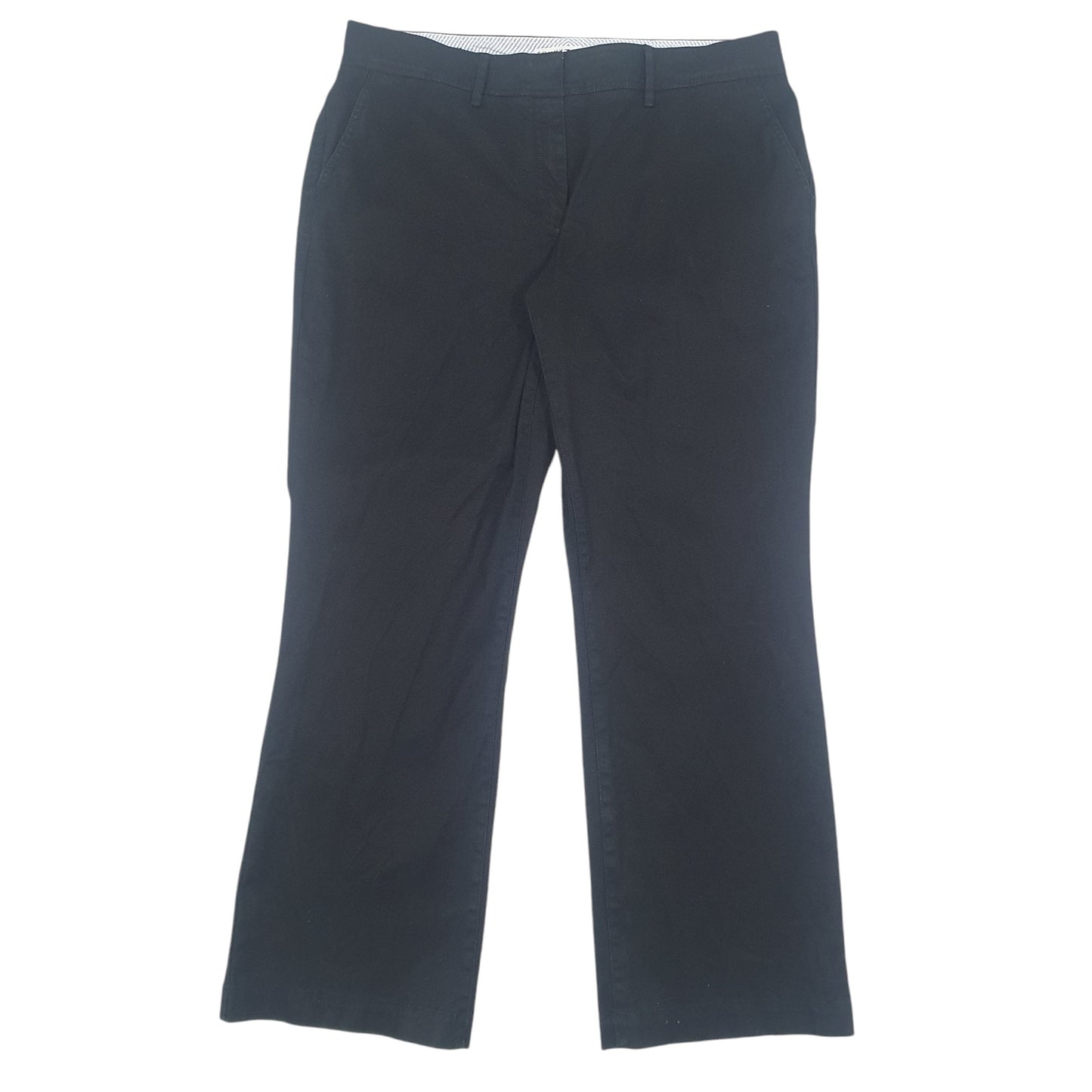 Womens Black Tommy Hilfiger  Chino Trousers