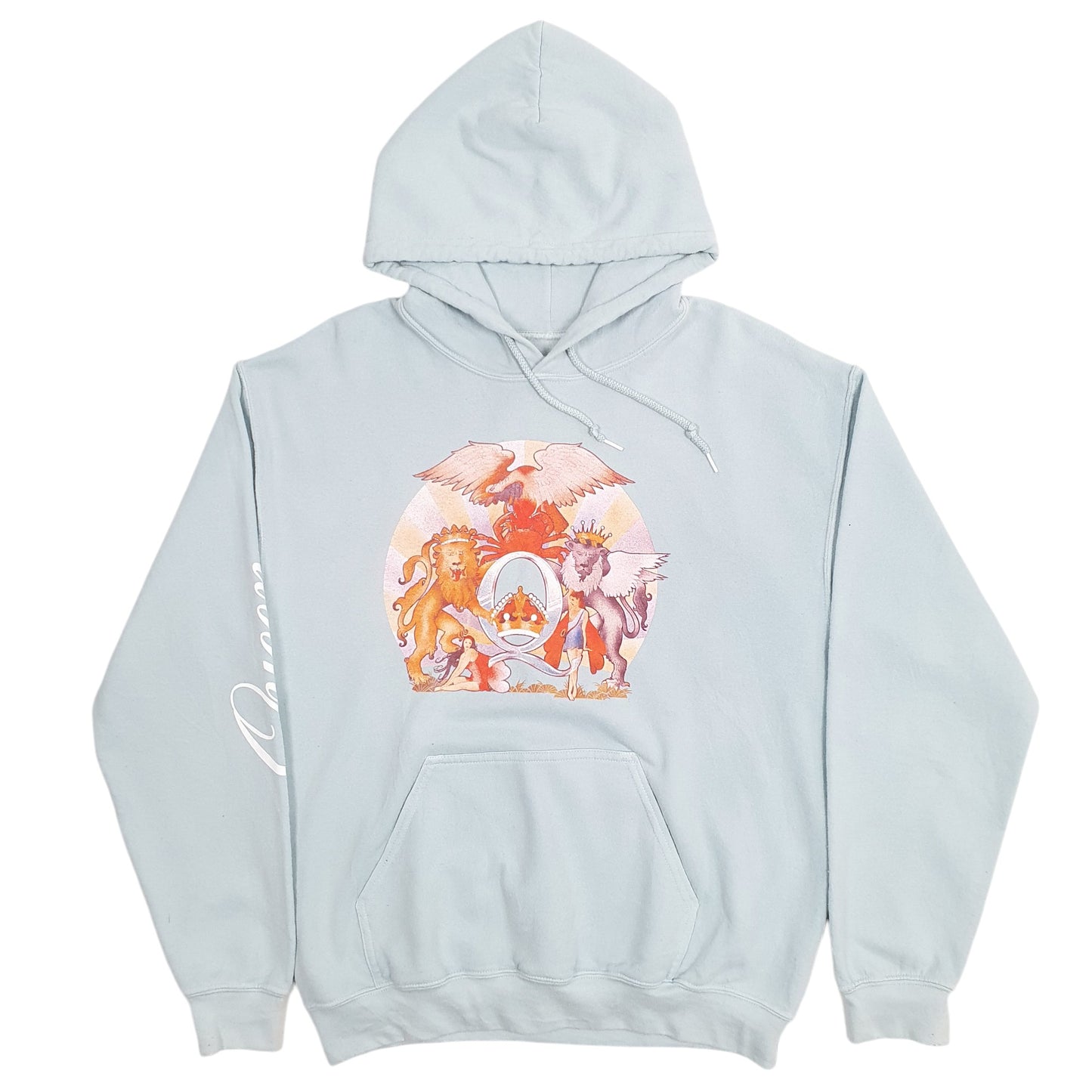 Mens Blue Queen Queen Freddie Mercury Hoodie Jumper