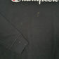 Mens Black Champion  Crewneck Jumper