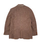 Mens Brown Harris Tweed Vintage  Coat