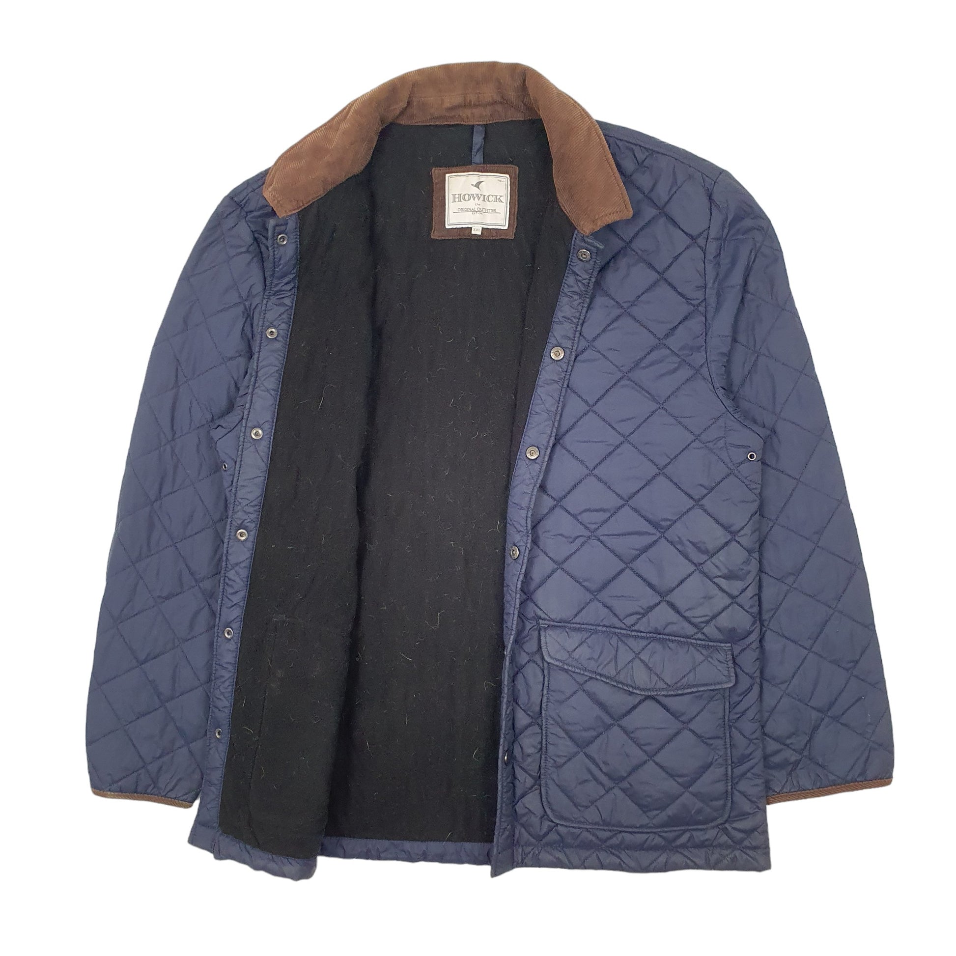 Mens Navy Howick   Coat