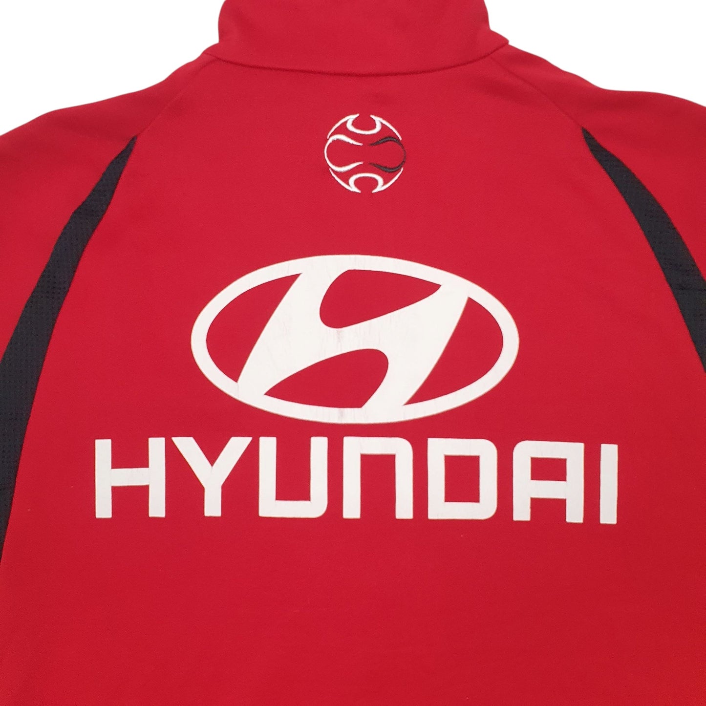 Mens Red Adidas Syracuse Football Club Active Wear Clima Cool Full Zip Jumper