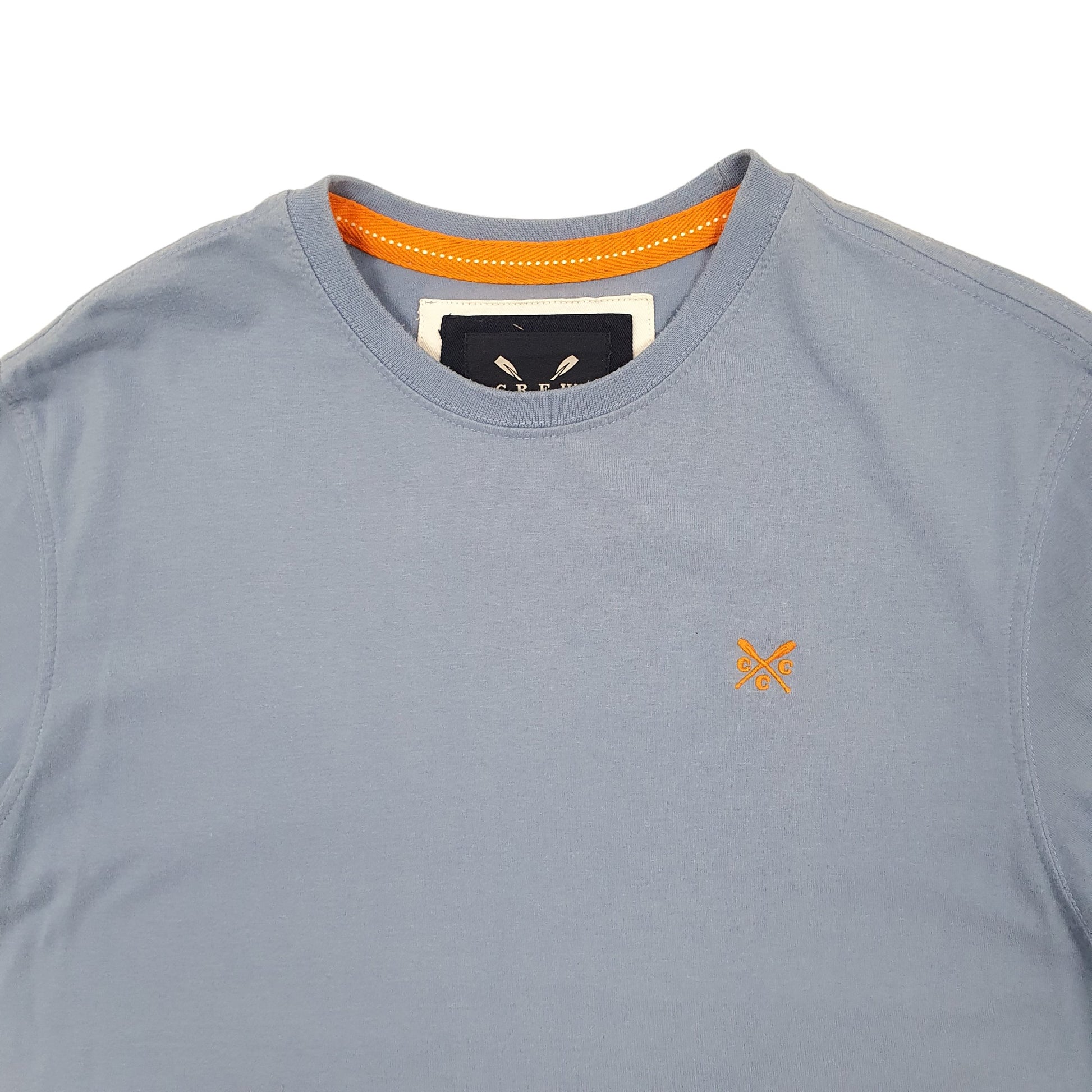 Mens Blue Crew Clothing  Short Sleeve T Shirt
