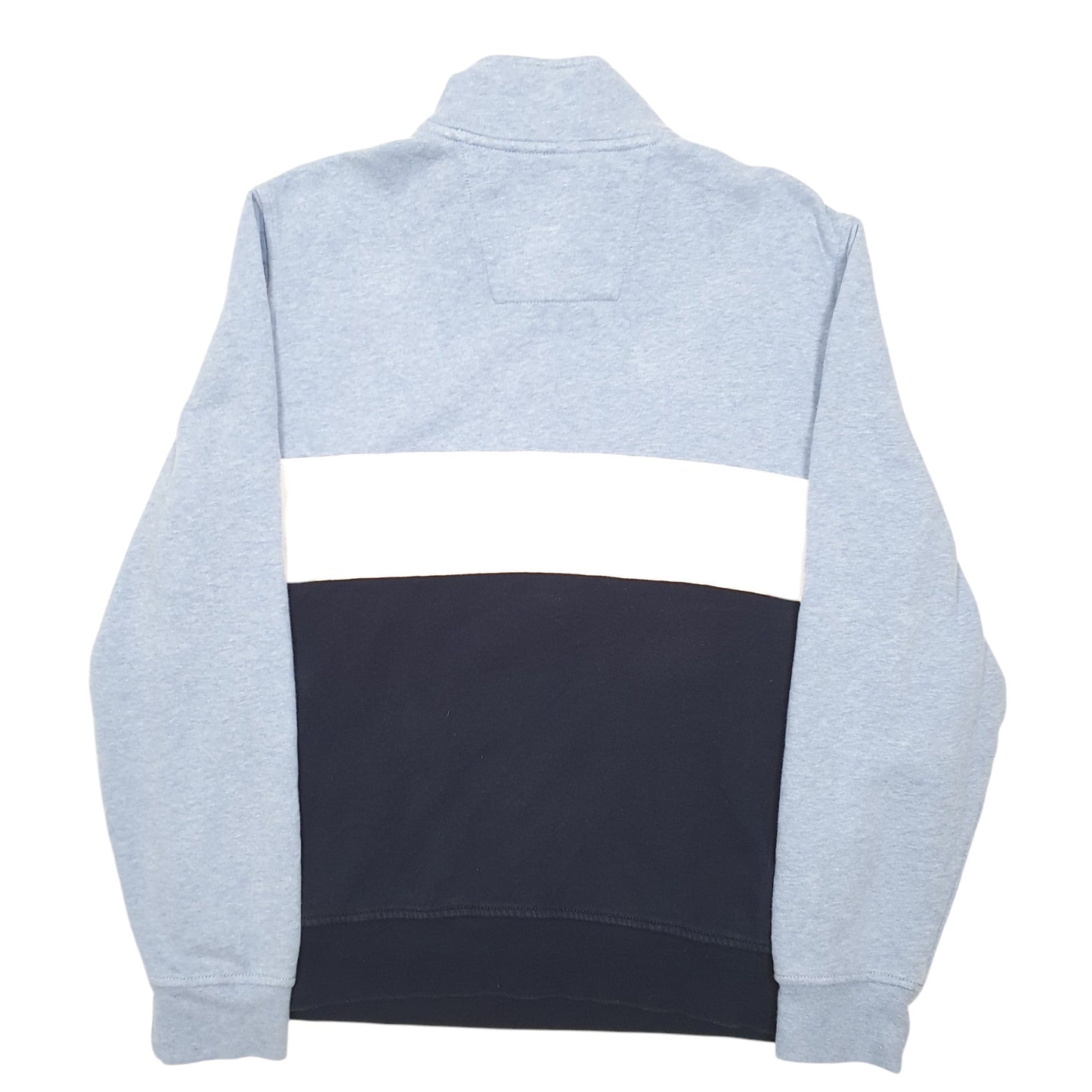 Mens Blue Nautica Blue Sail Quarter Zip Jumper