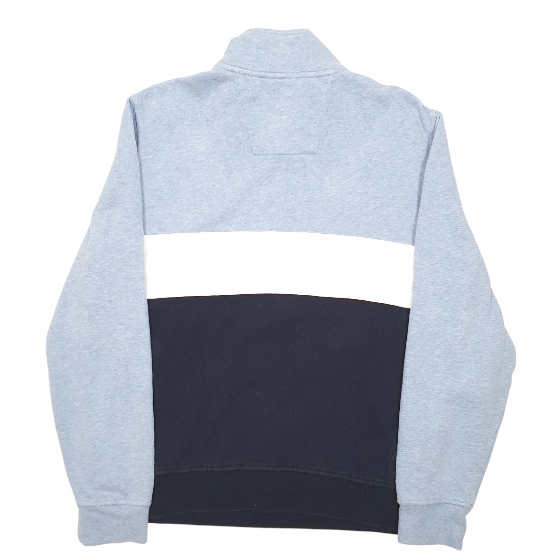 Mens Blue Nautica Blue Sail Quarter Zip Jumper