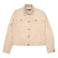 Womens Beige Lauren Ralph Lauren Type 3 Trucker V Neck Coat
