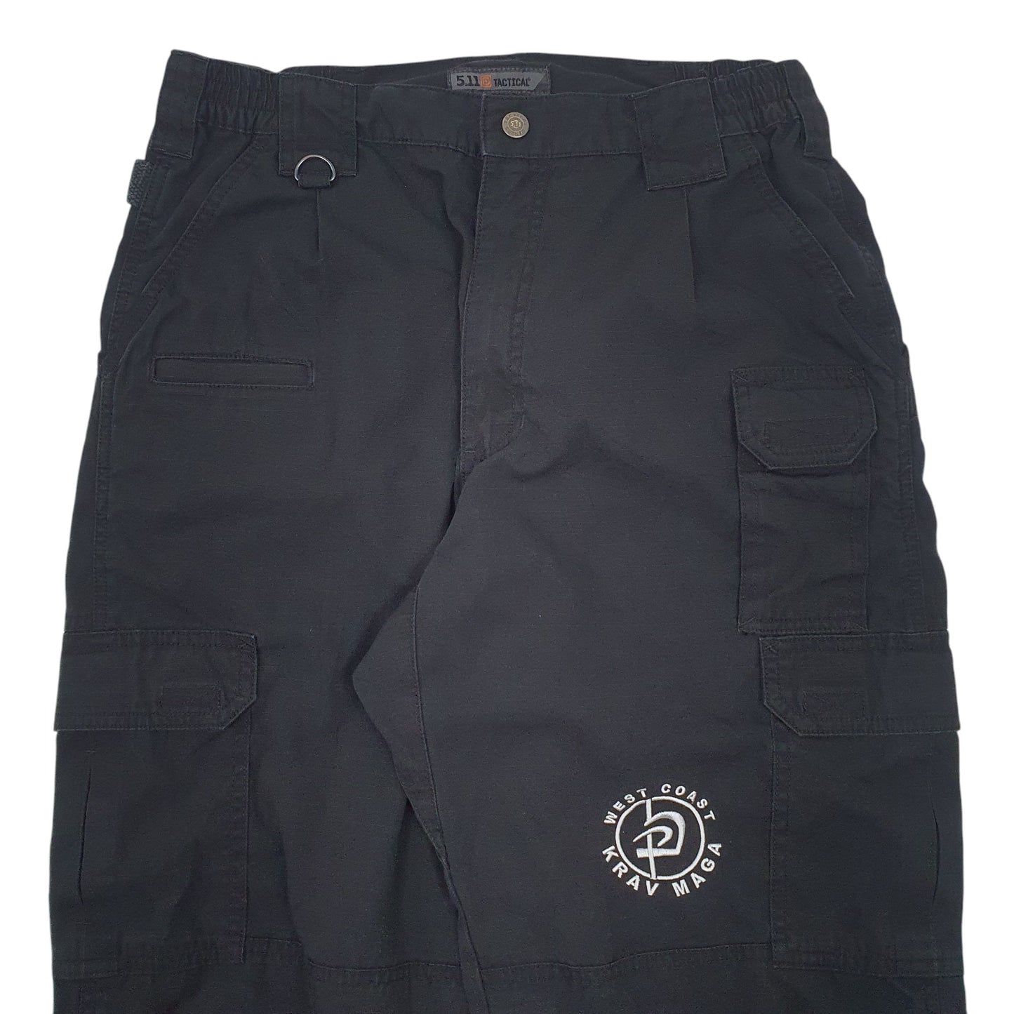 Mens Black 5.11 Tactical Workwear Cargo Trousers