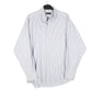 Mens White Chaps Oxford Long Sleeve Shirt