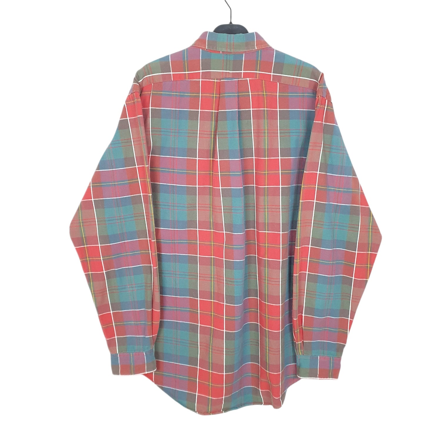 Mens Red Ralph Lauren Vintage Tartan Long Sleeve Shirt