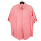Mens Pink Fila  Short Sleeve Shirt