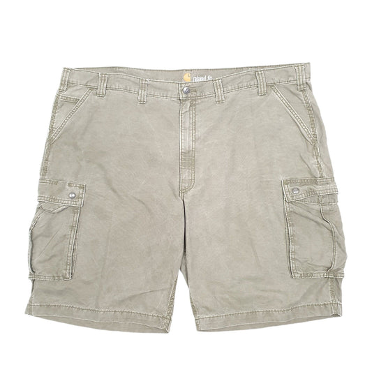 Mens Khaki Carhartt Workwear 100277 Combat Relaxed Cargo Shorts